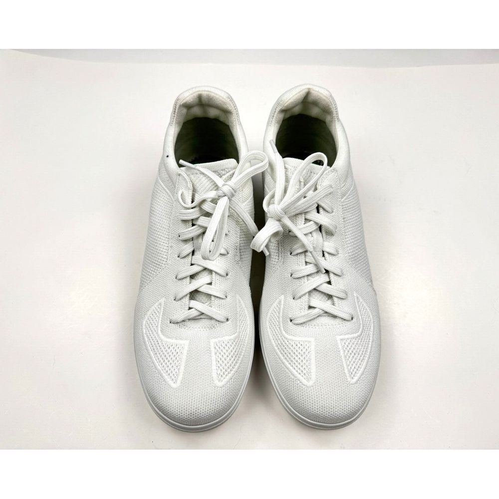 Rothy's RS01 Sneaker Men‎ 10 $179 Flaw* Lace up Comfort Washable Knit White